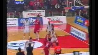 Olympiakos vs PAO 92-75 Euroleague 2002