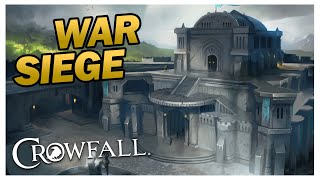 CROWFALL WAR STORY | Insane Siege - 100+ Players