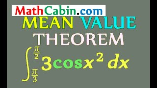 📓 Definite Integral Mean Value Theorem problem ! ! ! ! !