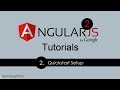 Angular 2 Tutorial [2] - Quickstart Setup