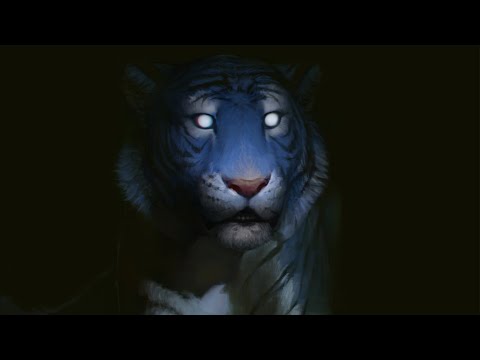 The Blue Tiger Speedpaint Youtube