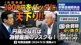 200兆円（外貨準備）をバックに天下り！！･･･円高になれば為替差損のリスクも！