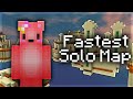 fastest solo bedwars map (hypixel bedwars)