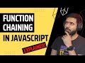 Function chaining in JavaScript. Explained with example #shorts #javascript  #verticalvideo