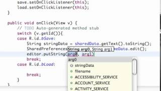 Android Application Development Tutorial 096 SharedPreferences Editor