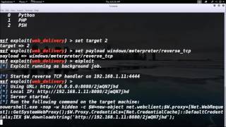 Web Delivery Script Metasploit Module