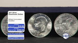 1971 Eisenhower dollars