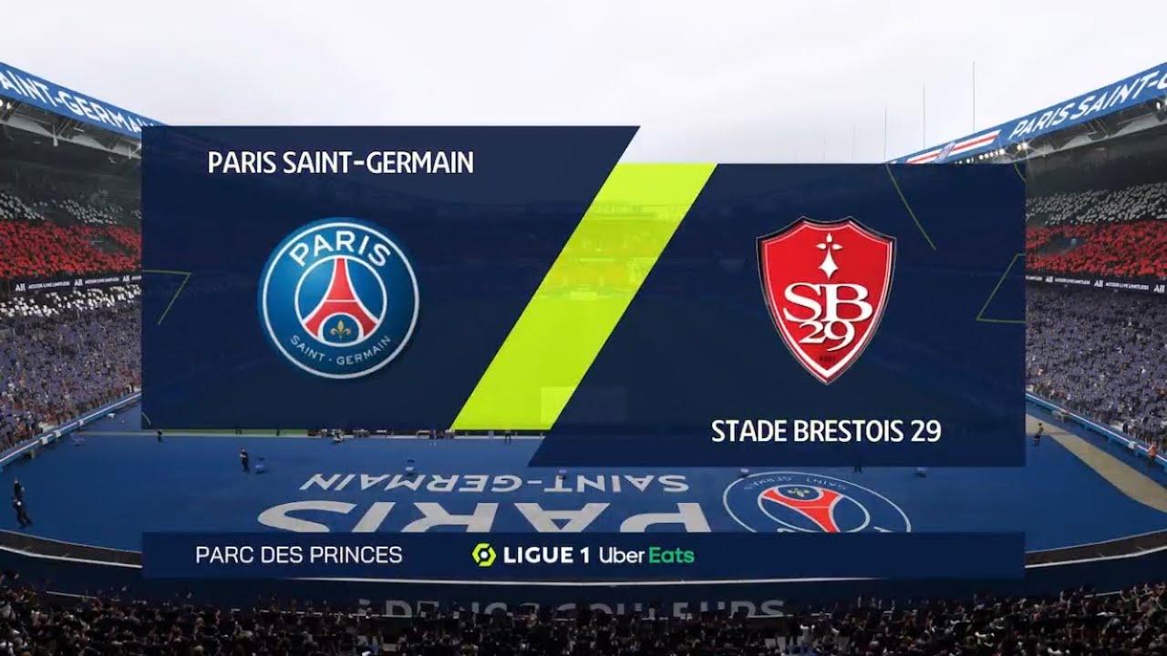 FIFA 22 PSG VS BREST LIGUE 1 PREDICTION - YouTube