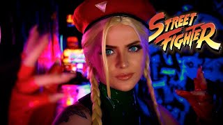 Cammy Prepares You For A FIGHT! 👊 | Street Fighter ASMR (massage, medical, personal attention)