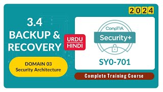 Backup and Recovery - CompTIA Security+ SY0-701 - 3.4