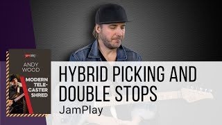 🎸 Andy Wood Guitar Lesson - Hybrid Picking and Double Stops - TrueFire x JamPlay