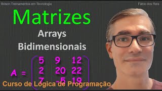 Como criar e manipular Matrizes em Lógica de Programação com Portugol Studio