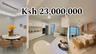 INSIDE THE MOST LUXURIOUS / SPACIOUS 3BEDROOM UNIT WITH A DSQ IN KILELESHWA FOR SALE KSH 23,000,000