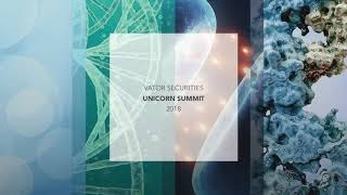 AlzeCure Pharma presenterar vid Vator Securities Unicorn Summit 10 oktober 2018