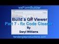 wxFormBuilder Build a Python Gif Viewer Part 7