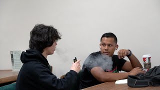 Vaping in the Library Prank!