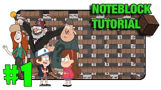 Gravity Falls "Theme" - Note Block Tutorial PART 1 (Minecraft Xbox/Ps3)