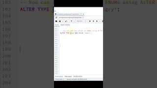 Adding Values to ENUM Types in PostgreSQL | ALTER TYPE Tutorial