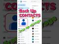 How to Export & Backup Google Contacts