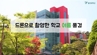 용인대학교 | 드론으로 촬영한 학교 여름 풍경 (Korean ver.)