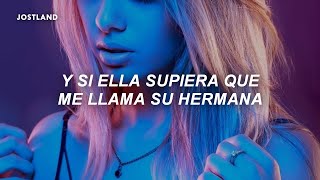 y si ella supiera que me llama su hermana (Letra/Lyrics)