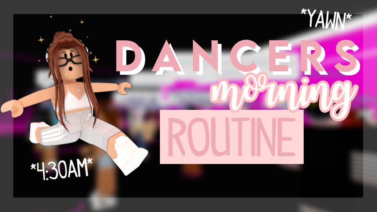 Dancer's Morning Routine! ☆ | Bloxburg | Varsity Dance Studio | Astra ...