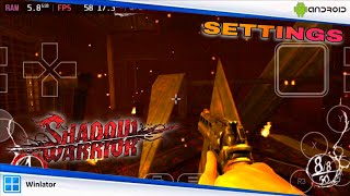 Shadow Warrior - Settings + 60 FPS | Windows | Android Winlator 7.1.5 Glibc SD 870