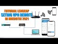 CARA SETING VPN REMOTE DI MIKROTIK UNTUK REMOT MIKROTIK DI LUAR JARINGAN