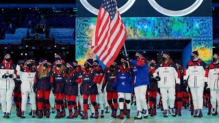 Team USA enters Winter Olympics Opening Ceremony 2022