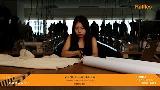 Raffles Designer Vincy CARLETA | Design Forward | Raffles Graduation Showcase December 2024