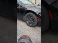 Black Plasti-dip on 2020 Dodge Charger SXT rims