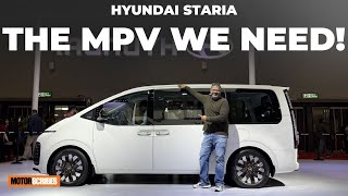 Hyundai Staria MPV: We need it in India!!! | Bharat Mobility Expo 2025