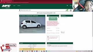 I am watching the #live #nedbank #mfc online #auction right now.