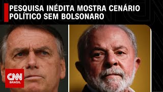 Pesquisa inédita mostra cenário político sem Bolsonaro | CNN 360
