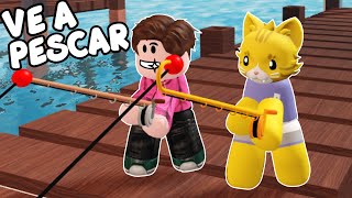 Roblox Ve a Pescar Es Muy Divertido 🎣- Go Fishing  juego de pesca que TIENES que probar! 🐠