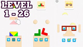 Color Block Builder | Level 1 - 26 | Color Block Builder Gameplay FHD