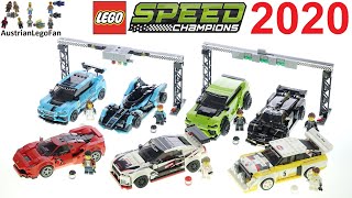 All LEGO Speed Champions Sets 2020 - Lego Speed Build Review
