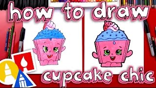 How To Draw Cupcake Chic Shopkins