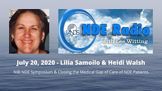 NIB NDE Symposium & Closing the Medical Gap of Care of NDE Patients