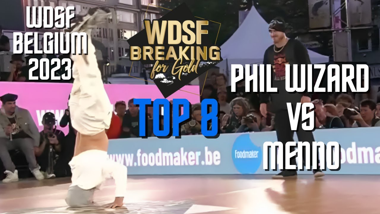 PHIL WIZARD VS MENNO | TOP 8 | WDSF BREAKING FOR GOLD BELGIUM 2023 ...