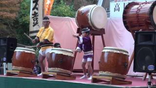 関東唐獅子太鼓in高尾山2013もみじ祭り