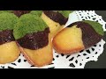 three colour madeleine recipes honey matcha u0026 chocolate madeleines 三色玛德琳小蛋糕 蜂蜜、抹茶和巧克力口味