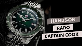 Hands-on Rado Captain Cook Review (in Green!)