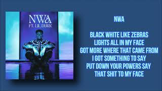 Lucky Daye ft. Lil Durk  - NWA (Lyrics)