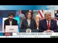 elecciones eeuu trump saca partido al patinazo de kamala y ella le copia el discurso con china