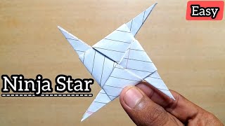 Paper Ninja Star - Shuriken | Ninja Star Kaise Banaen | Origami Ninja Star