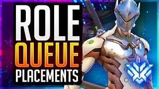 🔴Overwatch Role Queue Beta Season Placements! Rank #1 NA Peak -- Contenders Season OVER