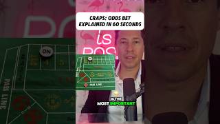 Craps 🎲🎲 | Odds Bet - Explained in 60 Seconds - #bestbet #casino #rossisboss