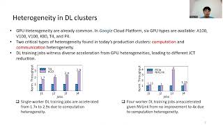 ASPLOS'24 - Lightning Talks - Session 11B - Heet: Accelerating Elastic Training in Heterogeneous Dee