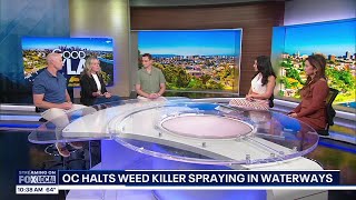 OC halts weed killer spraying in waterways